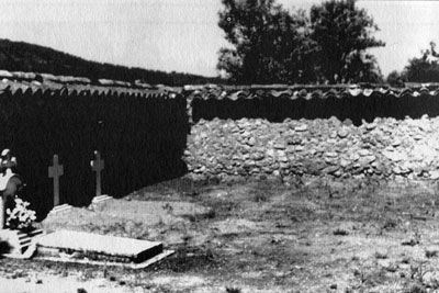 Cementerio de Venta Gaeta, lugar de la fosa sin lápida de "Emilio" 