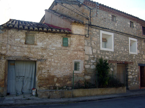 Casa de Alobras donde vivían los guerrilleros 