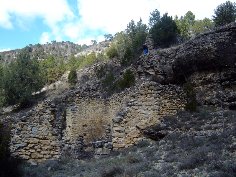 Molino de Jabaloyas, uno de los visitados por la guerrilla.